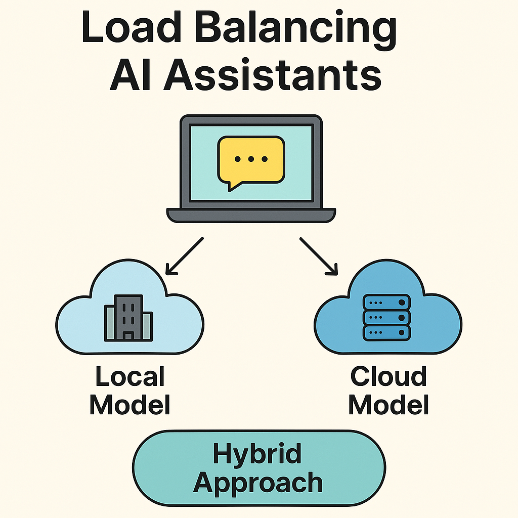 Hybrid approach to LLM inference: Oblix intelligently routes between on-premise models and cloud APIs